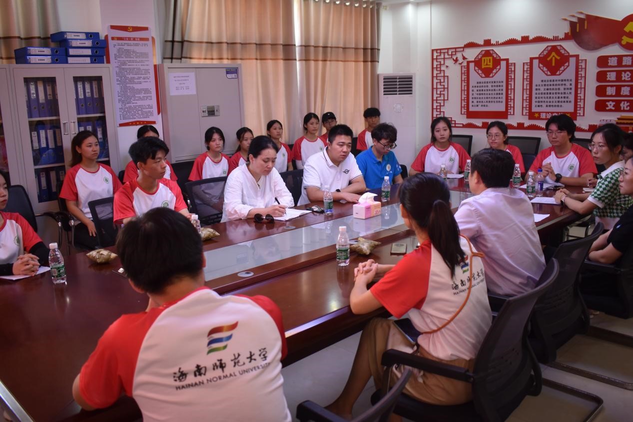 海南師范大學教育學院暑假三下鄉(xiāng)社會實踐活動紀實