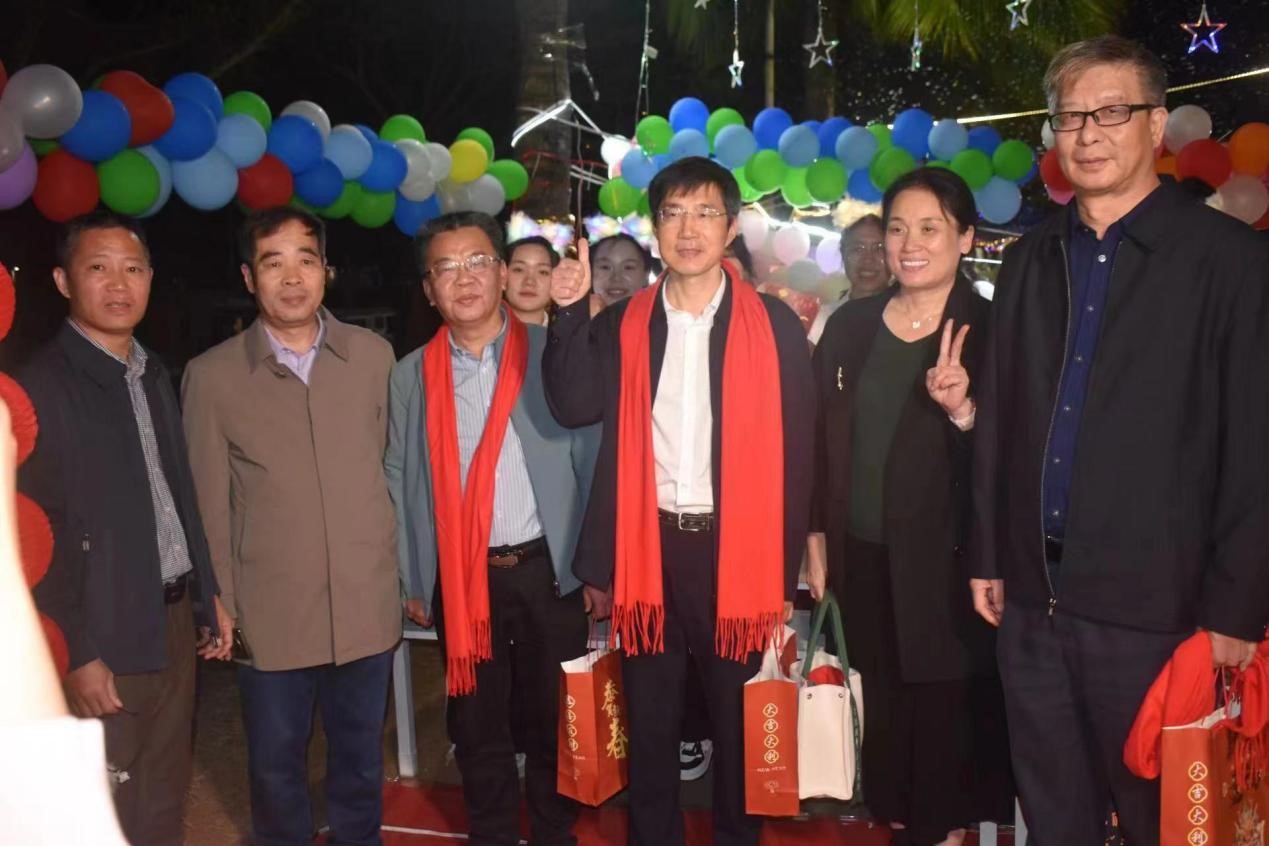 教育學院團委學生會舉辦慶新年游園活動