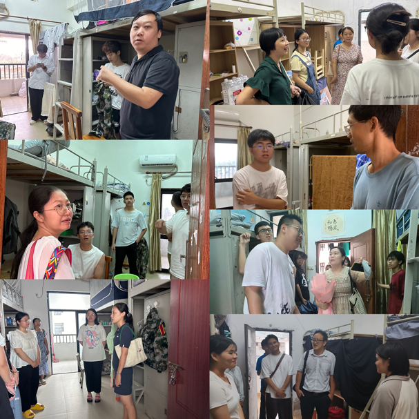 心系新生 溫暖訪寢