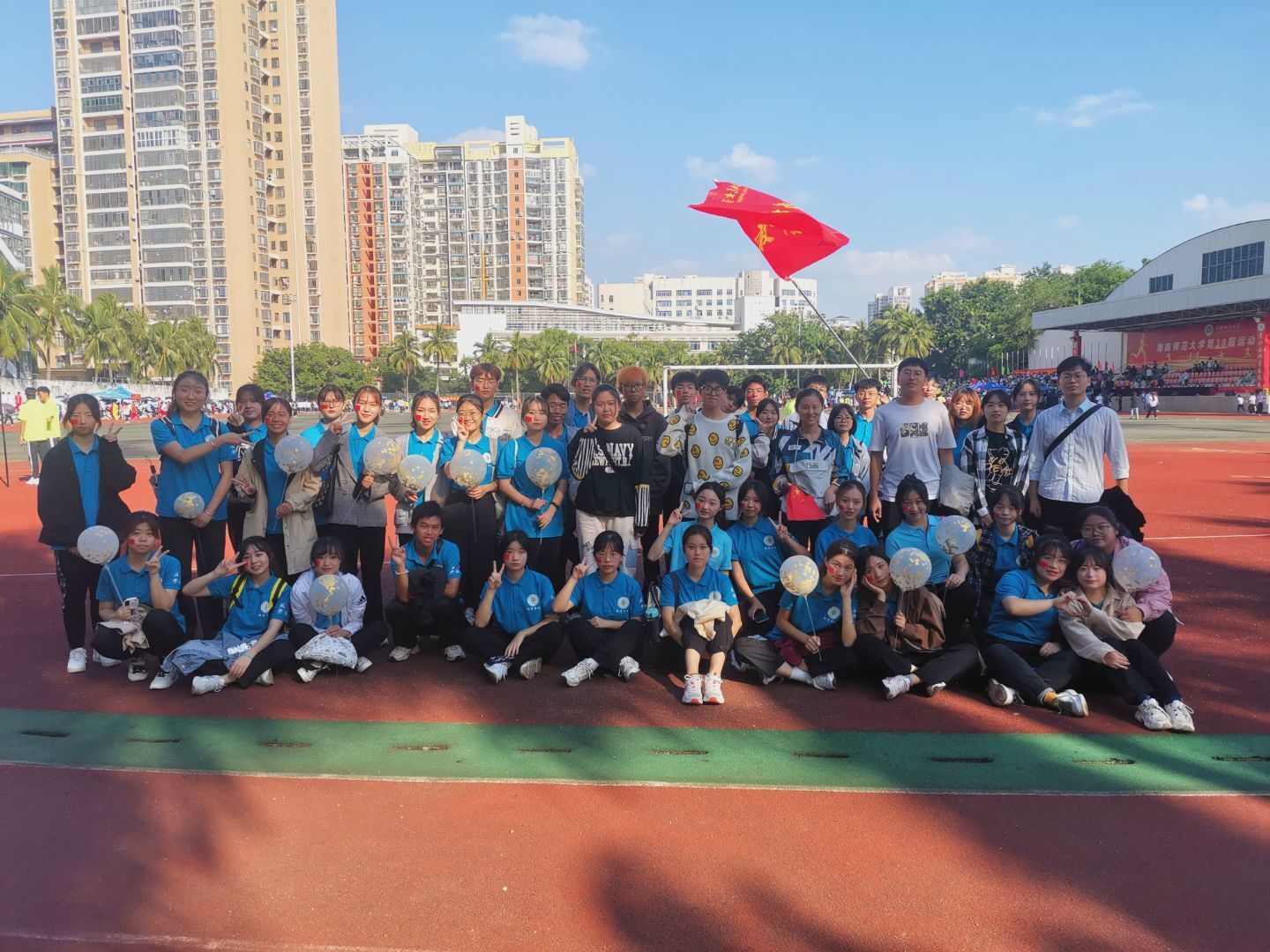 青春無遺憾，逐夢綠茵場―海南師范大學(xué)第三十八屆校運(yùn)會(huì)開幕式